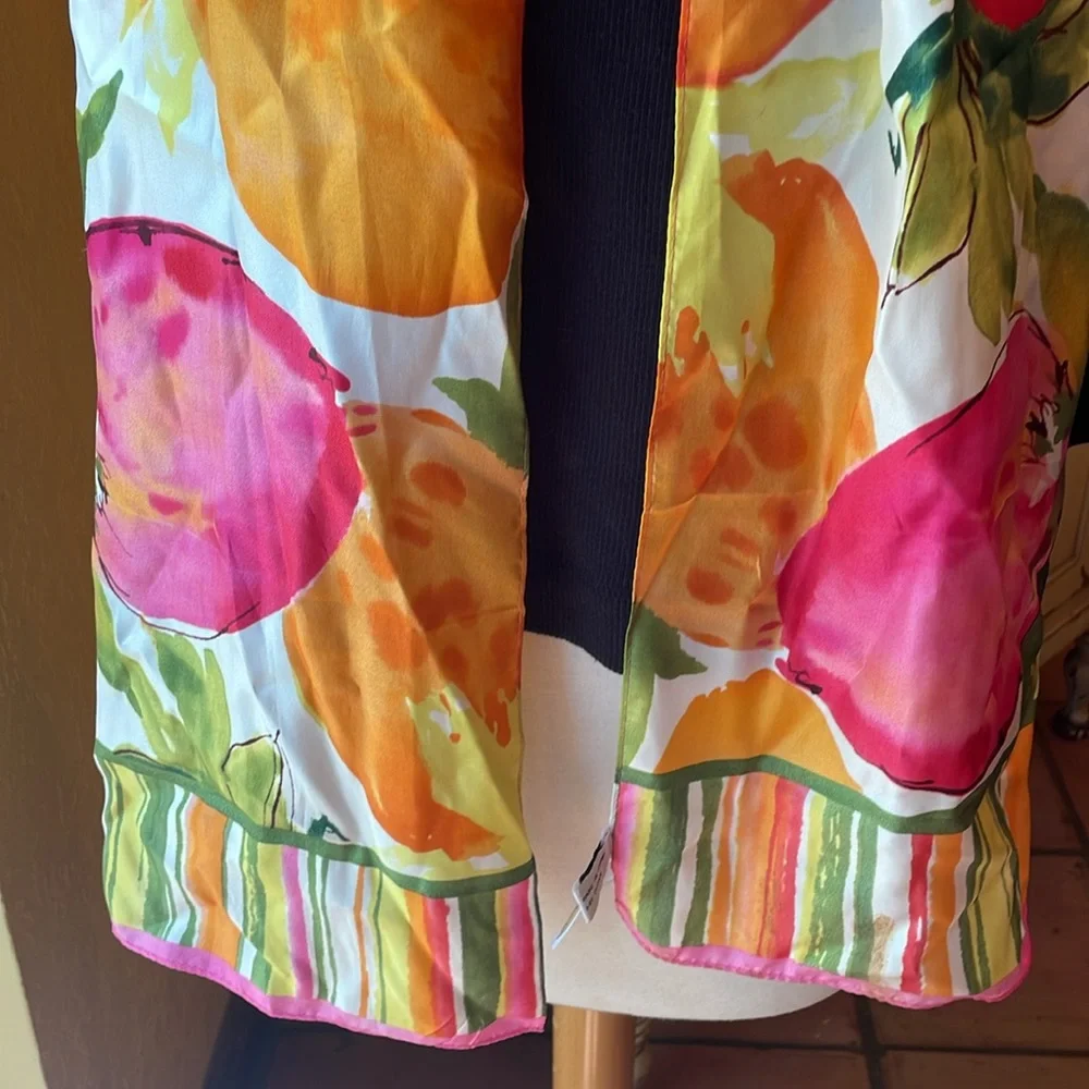 Talbots silk scarf